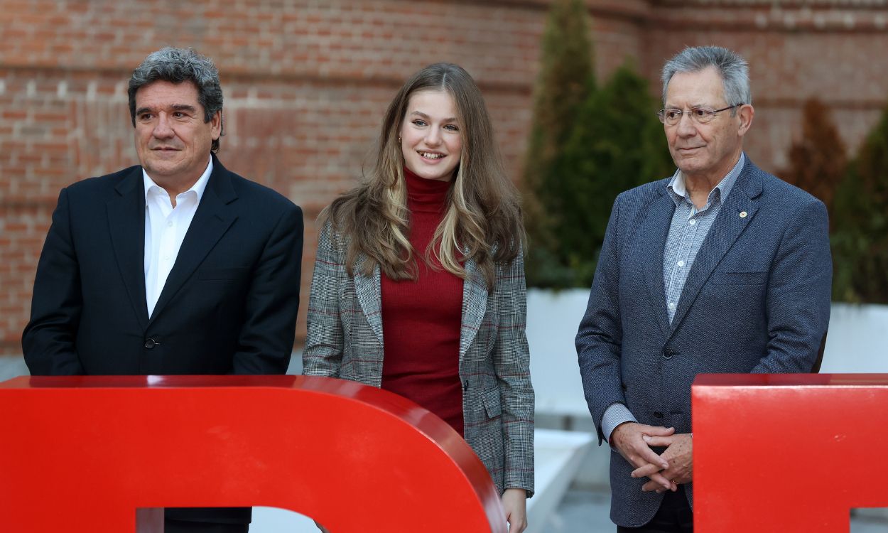 La Princesa Leonor en el encuentro con la juventud voluntaria de Cruz Roja España. EP.