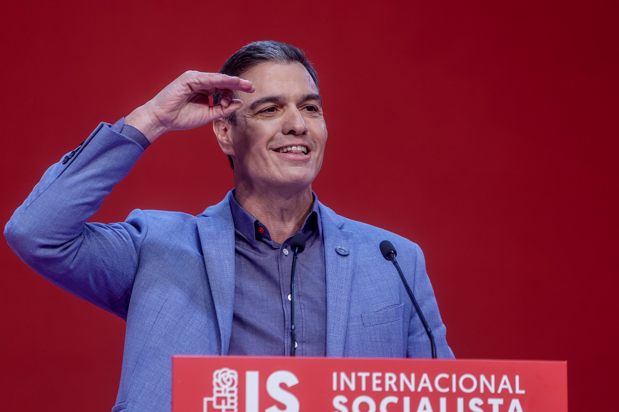 El presidente del Gobierno, Pedro Sánchez, en una imagen de archivo. EP.