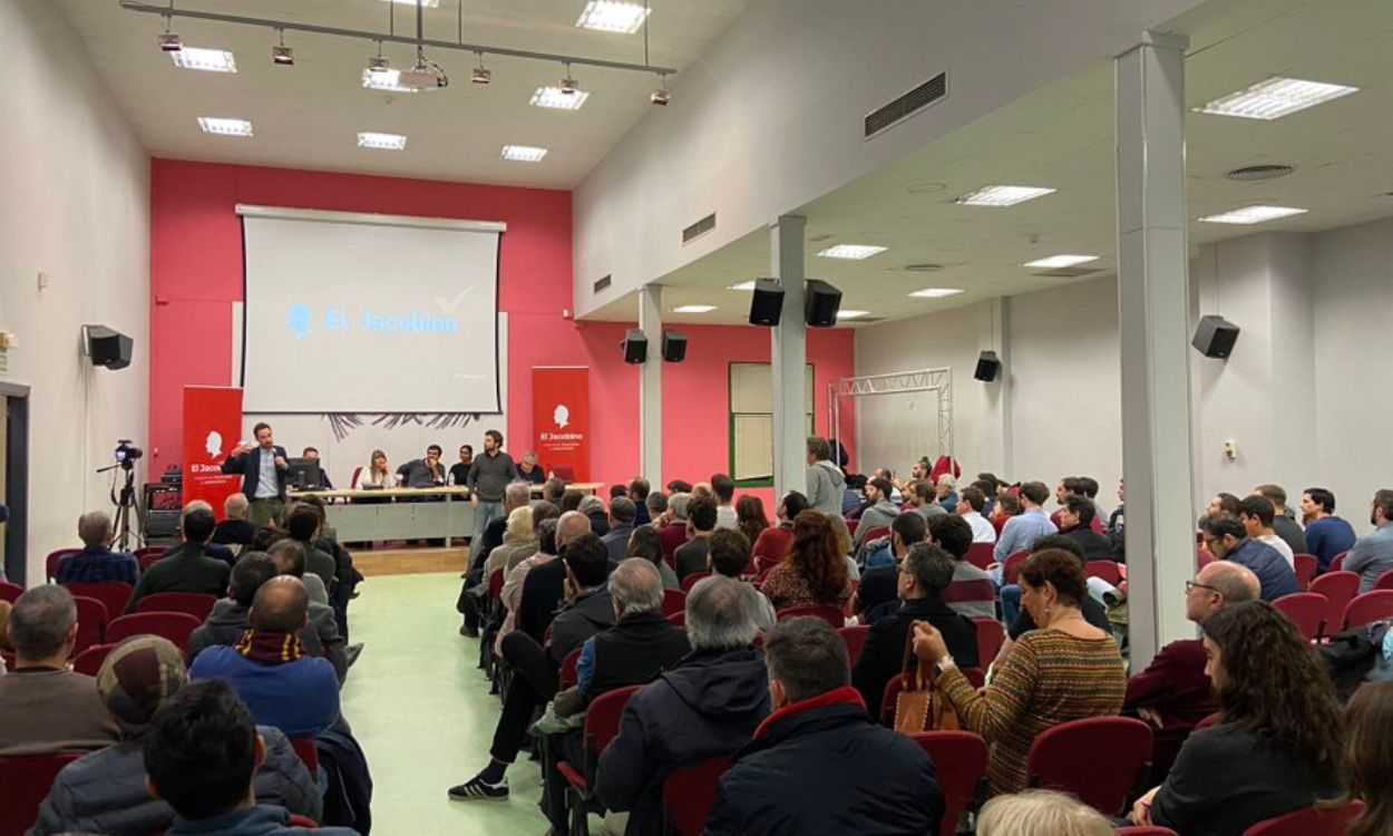 Acto de El Jacobino en Madrid este 17 de diciembre de 2022