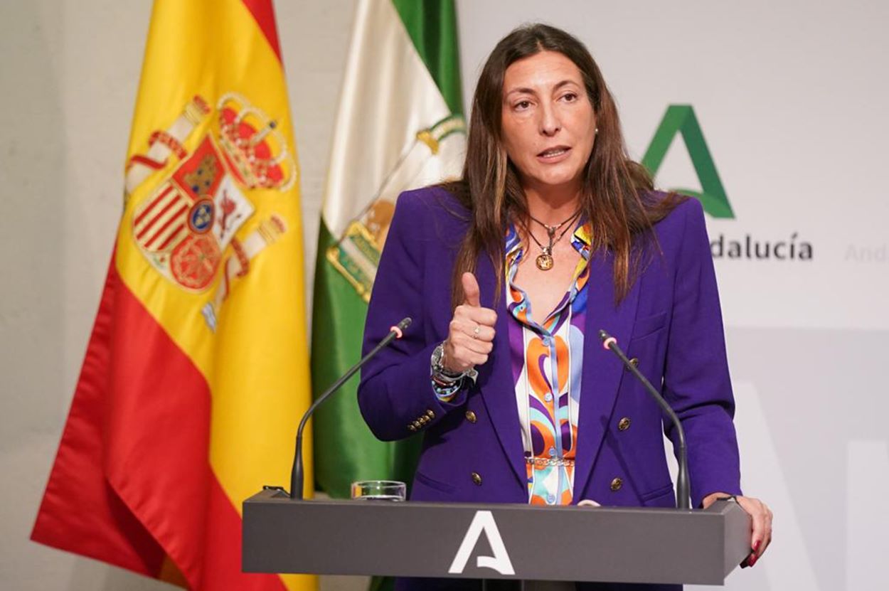 La consejera de Asuntos Sociales, Dolores López.