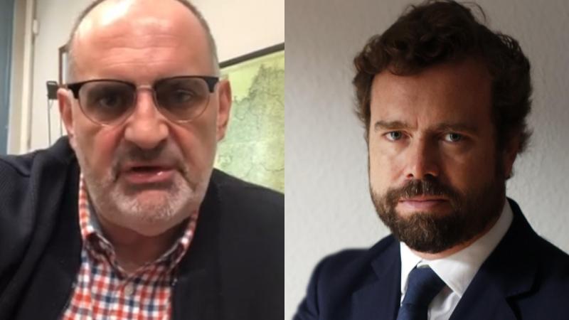 Antón Losada (izquierda) e Iván Espinosa de los Monteros, en una imagen de archivo. EP.
