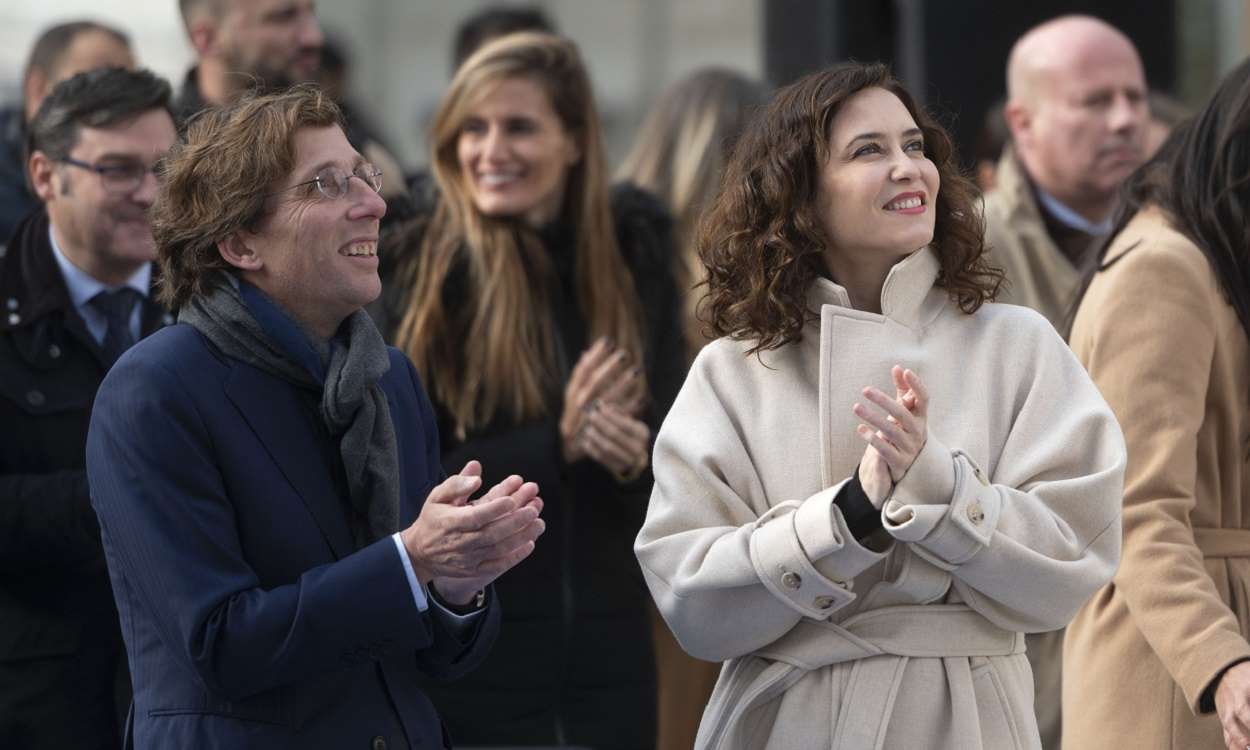 José Luis Martínez Almeida e Isabel Díaz Ayuso, alcalde y presidenta de la Comunidad de Madrid. EP