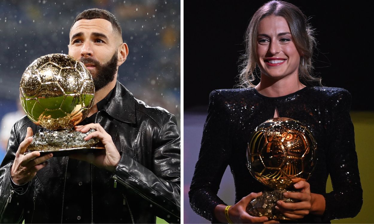 Karim Benzema y Alexia Putellas