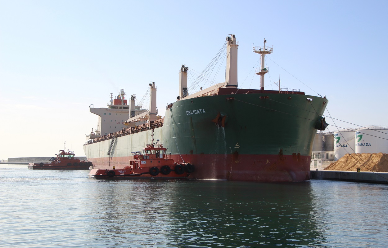 Un barco de carga en una imagen de archivo. EUROPA PRESS