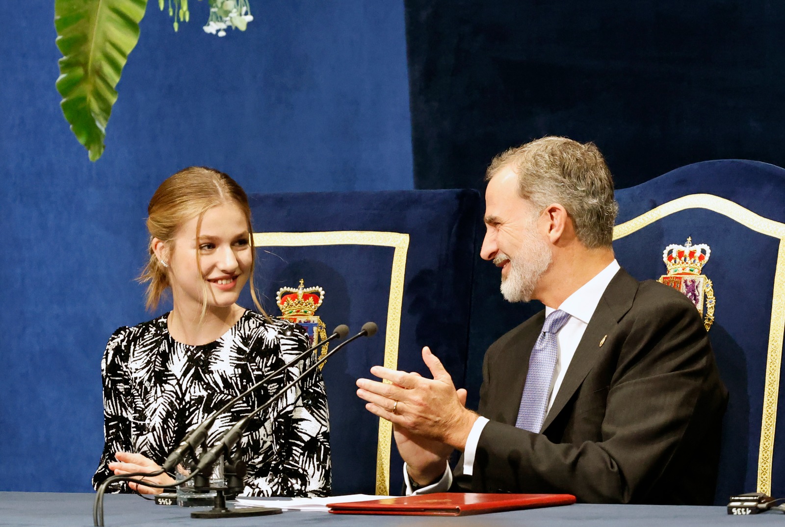 El Rey y la Princesa de Asturias, en los premios Princesa de Asturias 2022