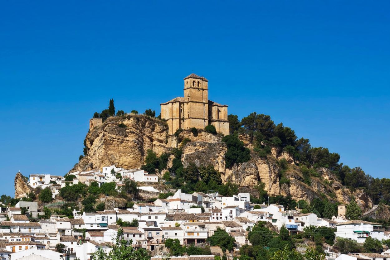 Imagen panorámica de Montefrío.