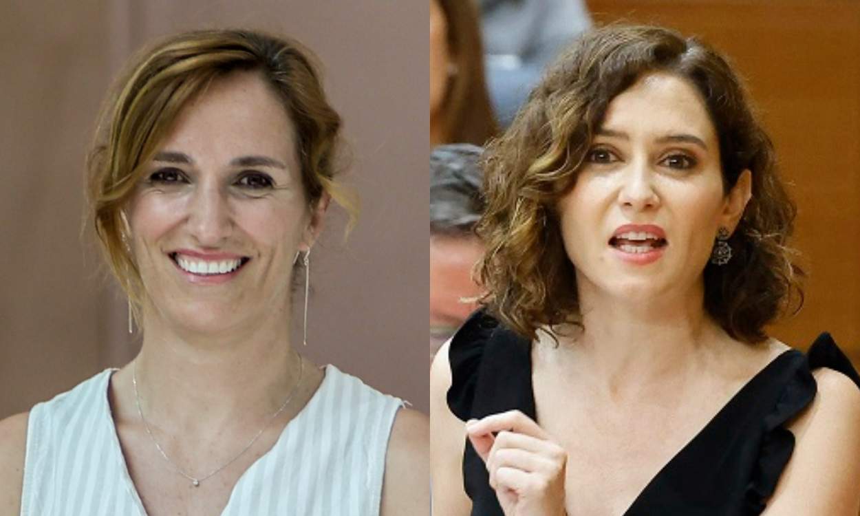 Mónica García e Isabel Díaz Ayuso. Elaboración propia