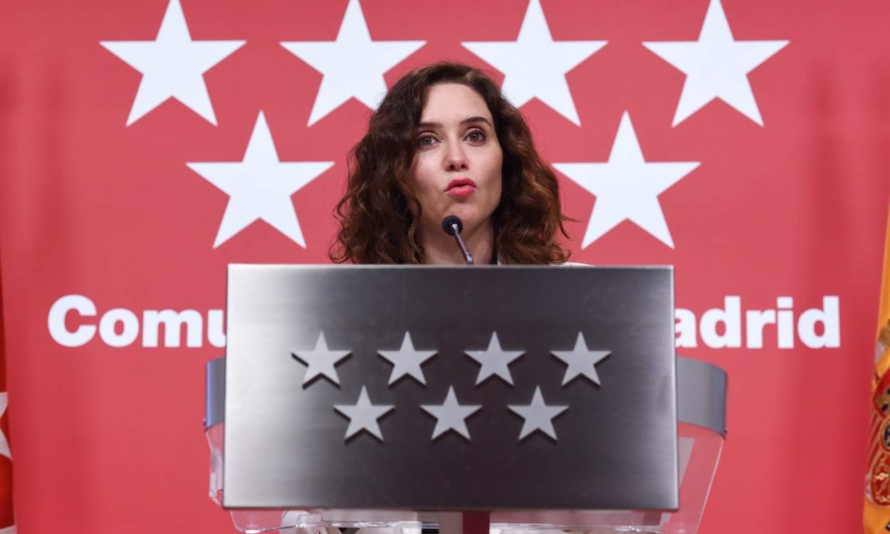 Isabel Díaz Ayuso, presidenta de la Comunidad de Madrid. EP