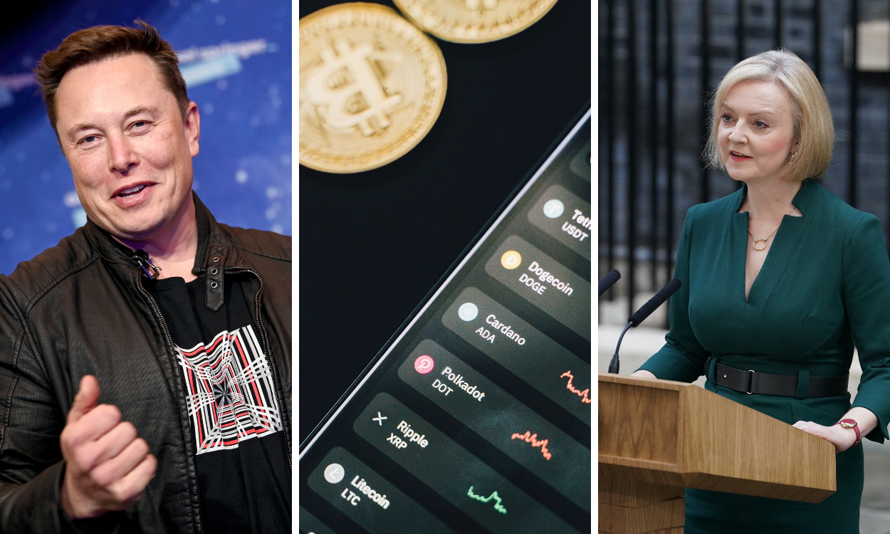 Los fracasos económicos de 2022 Musk como dueño de Twitter, la caída de las criptomonedas y la breve Liz Truss