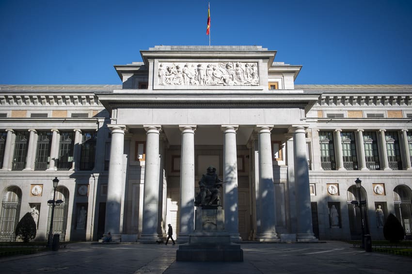 Fachada del Museo del Prado. EP Fachada del Museo del Prado. EP
