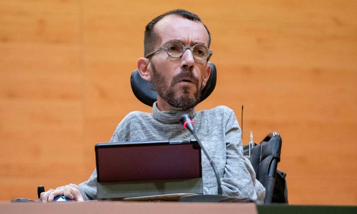 Pablo Echenique, portavoz de Unidas Podemos en el Congreso. EP