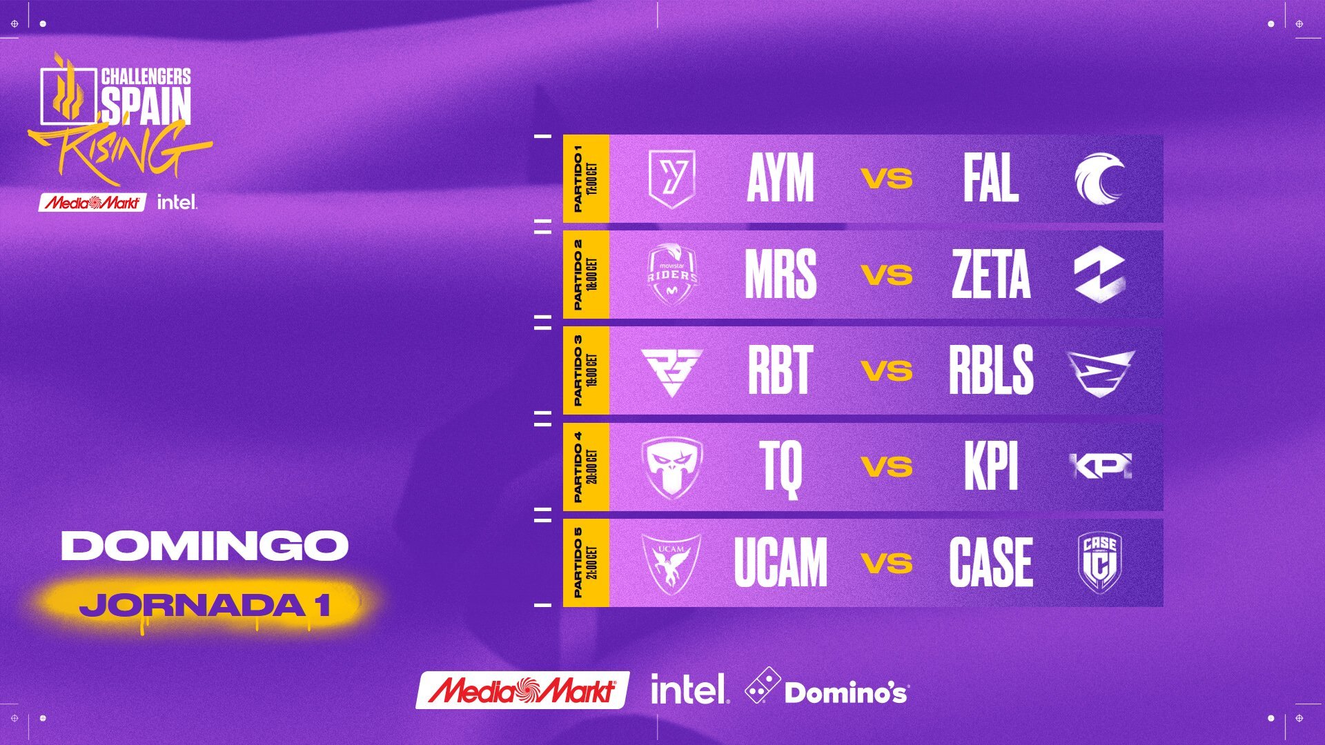 Primera jornada de la VALORANT Challengers Spain: Rising