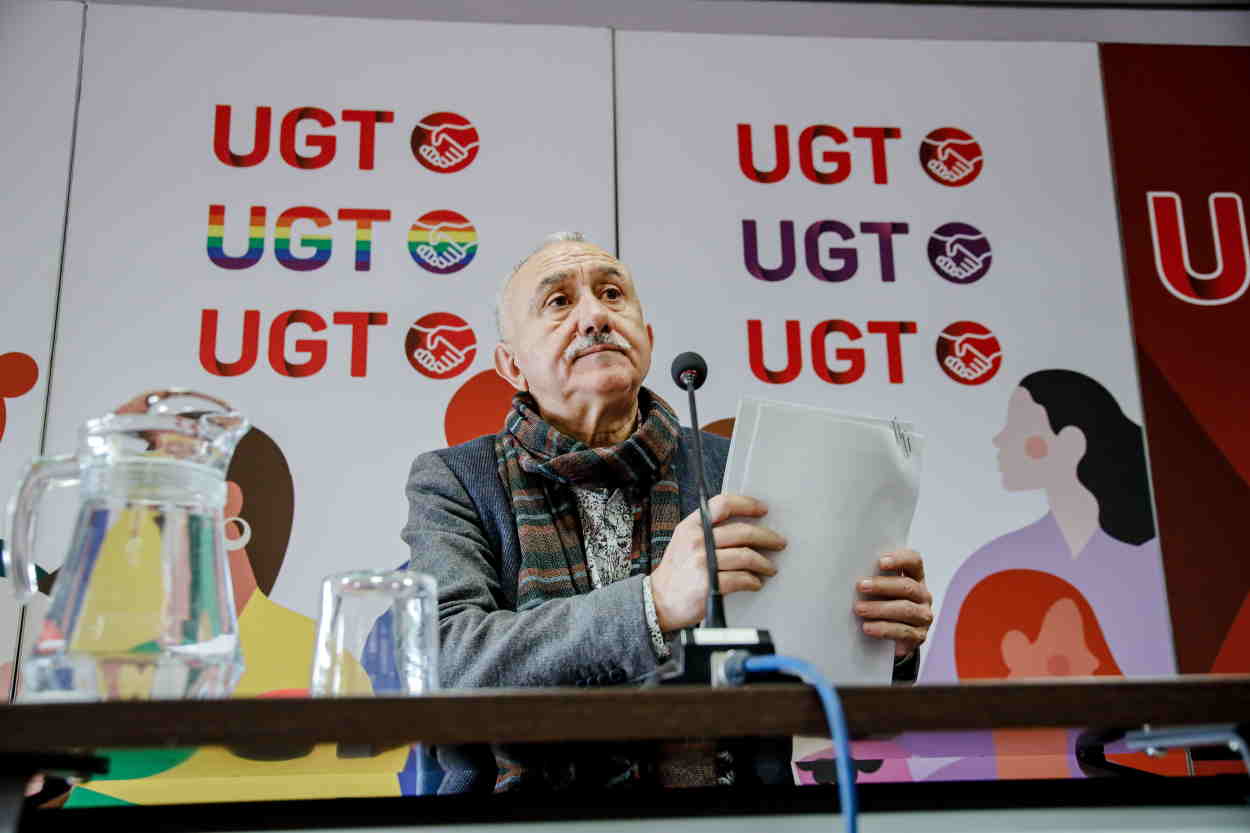 El secretario General de UGT, Pepe Álvarez. EP