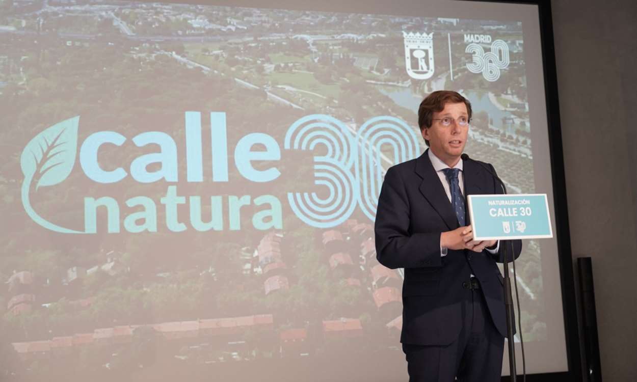 José Luis Martínez Almeida presenta 'Calle 30 Natura' para 'naturalizar' la M 30 de Madrid