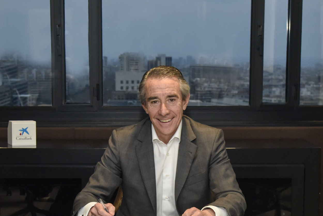 El director general de Negocio de CaixaBank, Juan Antonio Alcaraz. EP