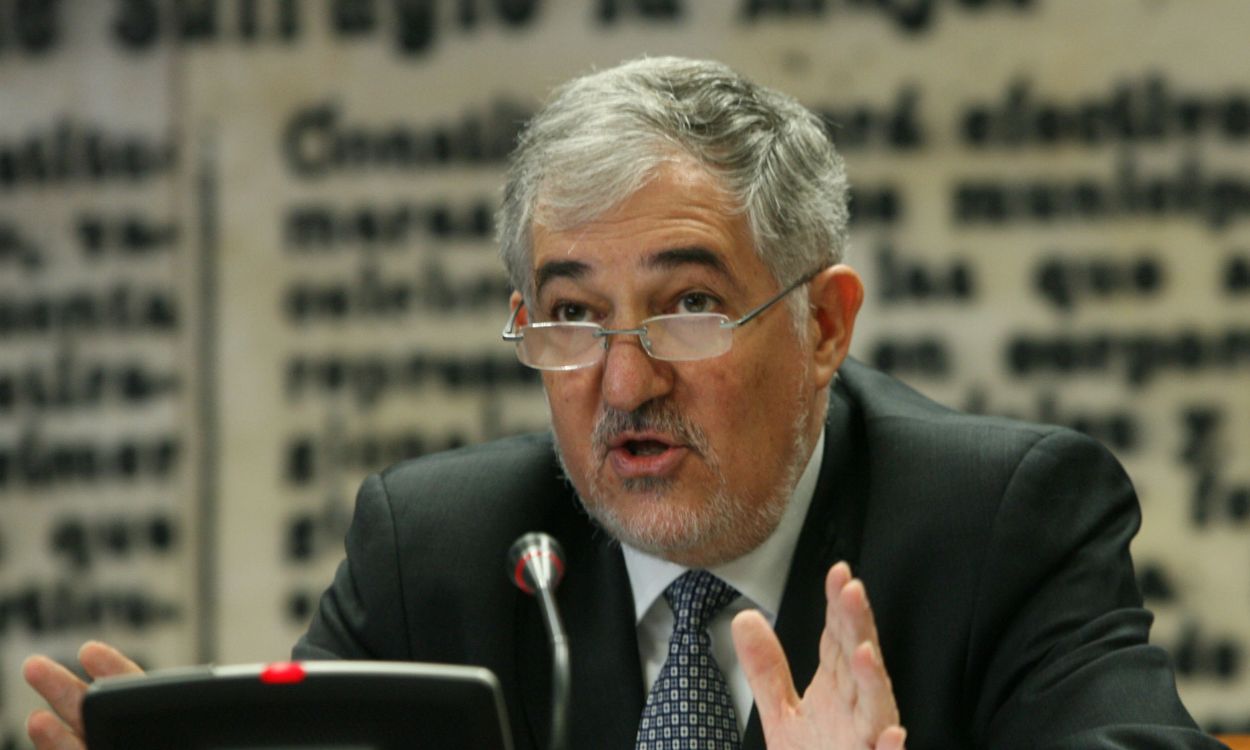 El nuevo presidente del Tribunal Constitucional, Cándido Conde Pumpido. EP.