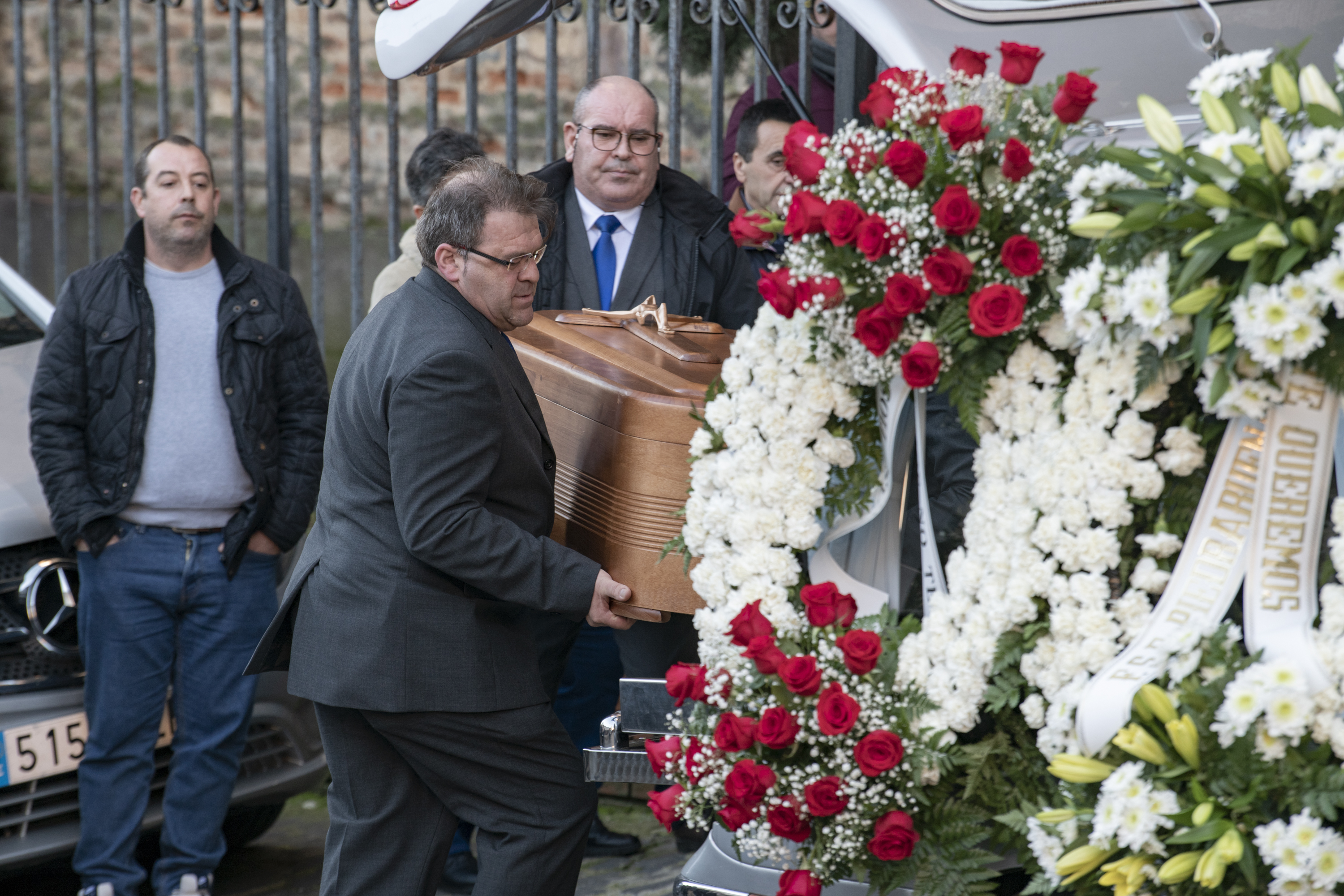 Funeral de la joven de 24 años asesinada en Piedrabuena (Ciudad Real). EP.