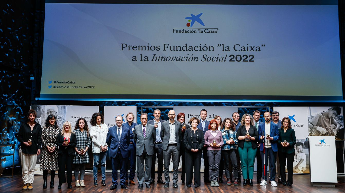 Los ganadores de los Premios Fundación la Caixa a la Innovación Social han recogido sus galardones en una ceremonia en CaixaForum Madrid