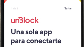 Captura de la app de unBlock. Telefónica