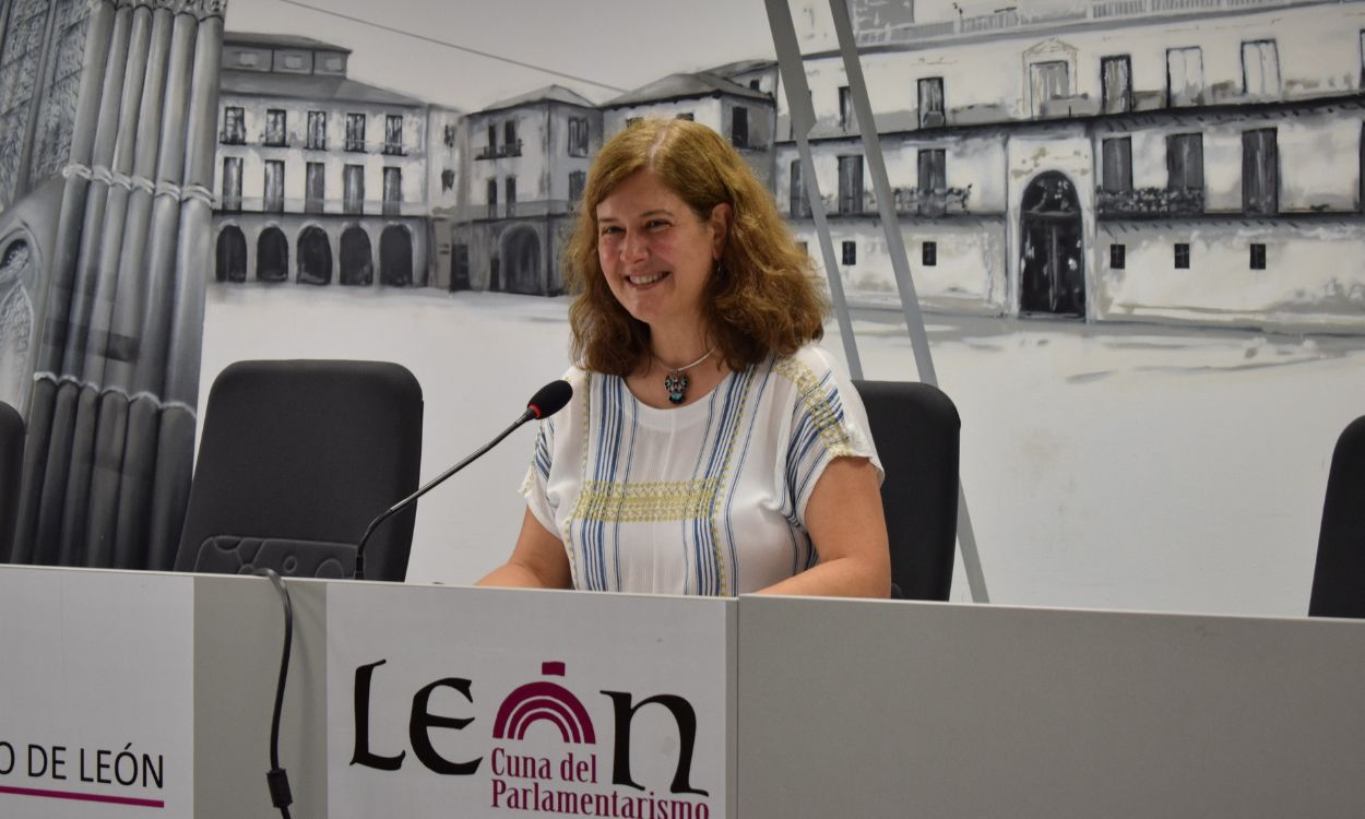 Margarita Torres, del PP de León, en una imagen de archivo. EP.
