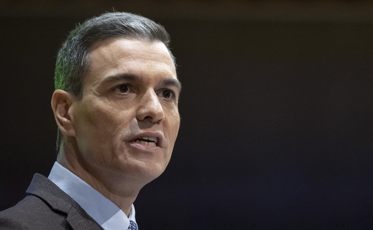 Pedro Sánchez, esta semana en las Jornadas Confederales de UGT. LAGENCIA LA PRESSE via ZUMA PRESS/DPA