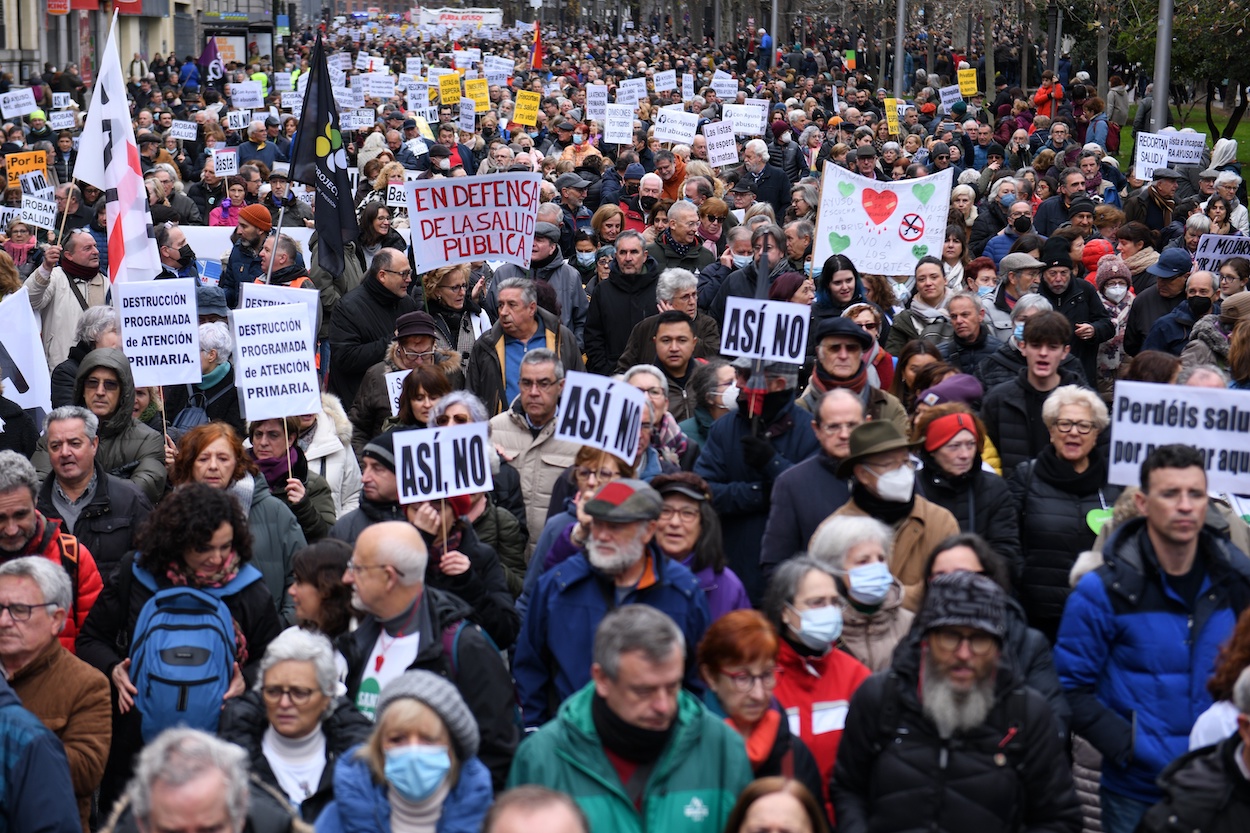 La Marea Blanca vuelve a salir a la calle. EP