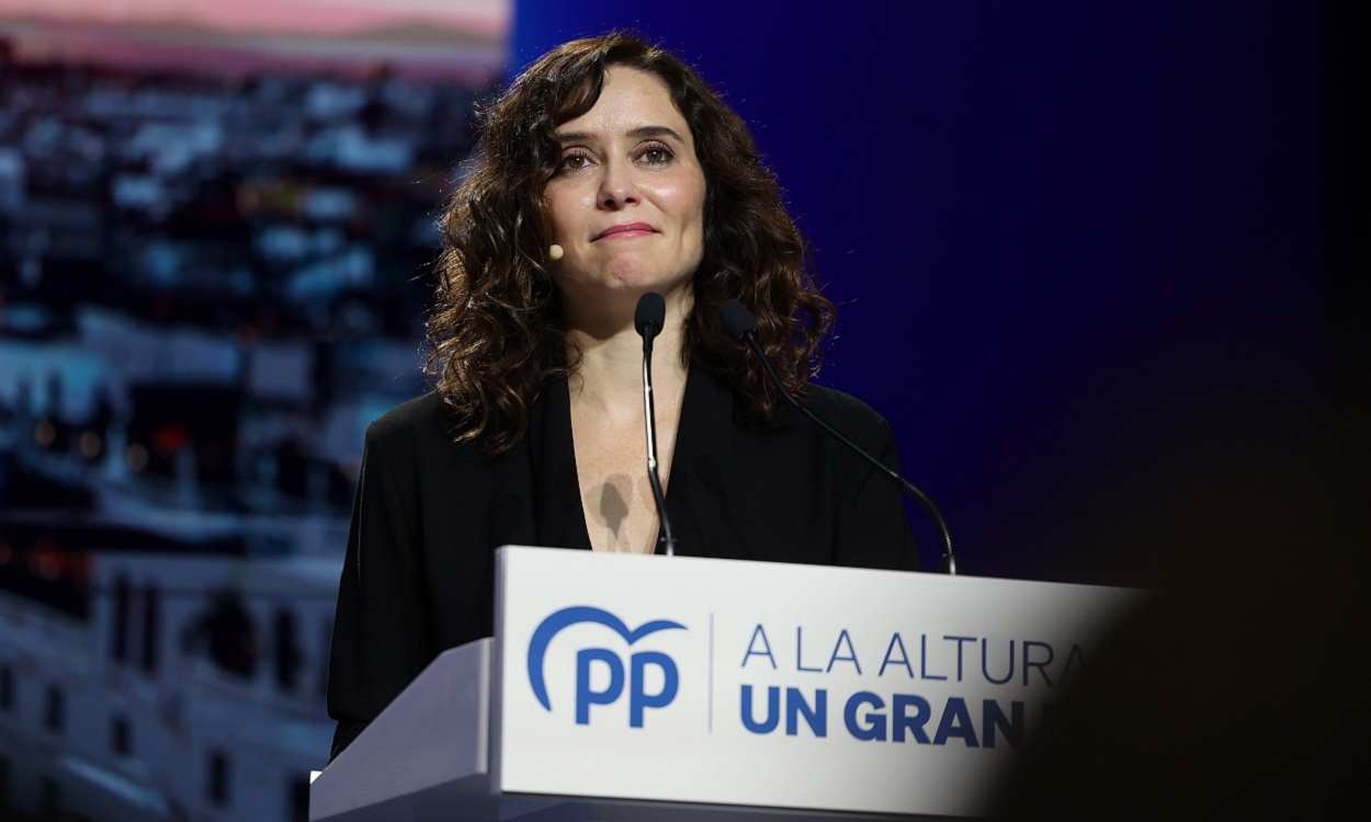 La presidenta de la Comunidad de Madrid, Isabel Díaz Ayuso. EP