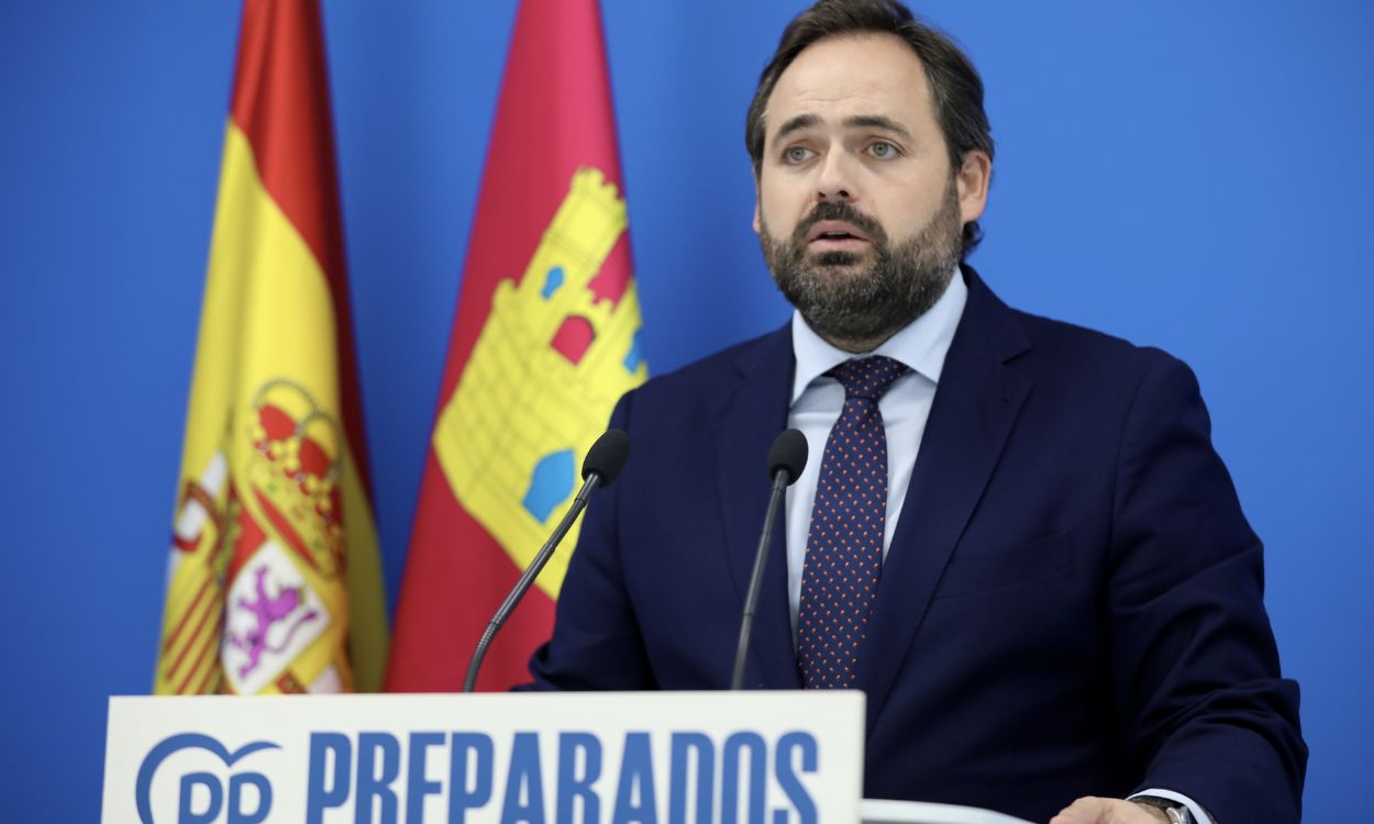 El presidente del PP en Castilla   La Mancha, Paco Núñez. EP.