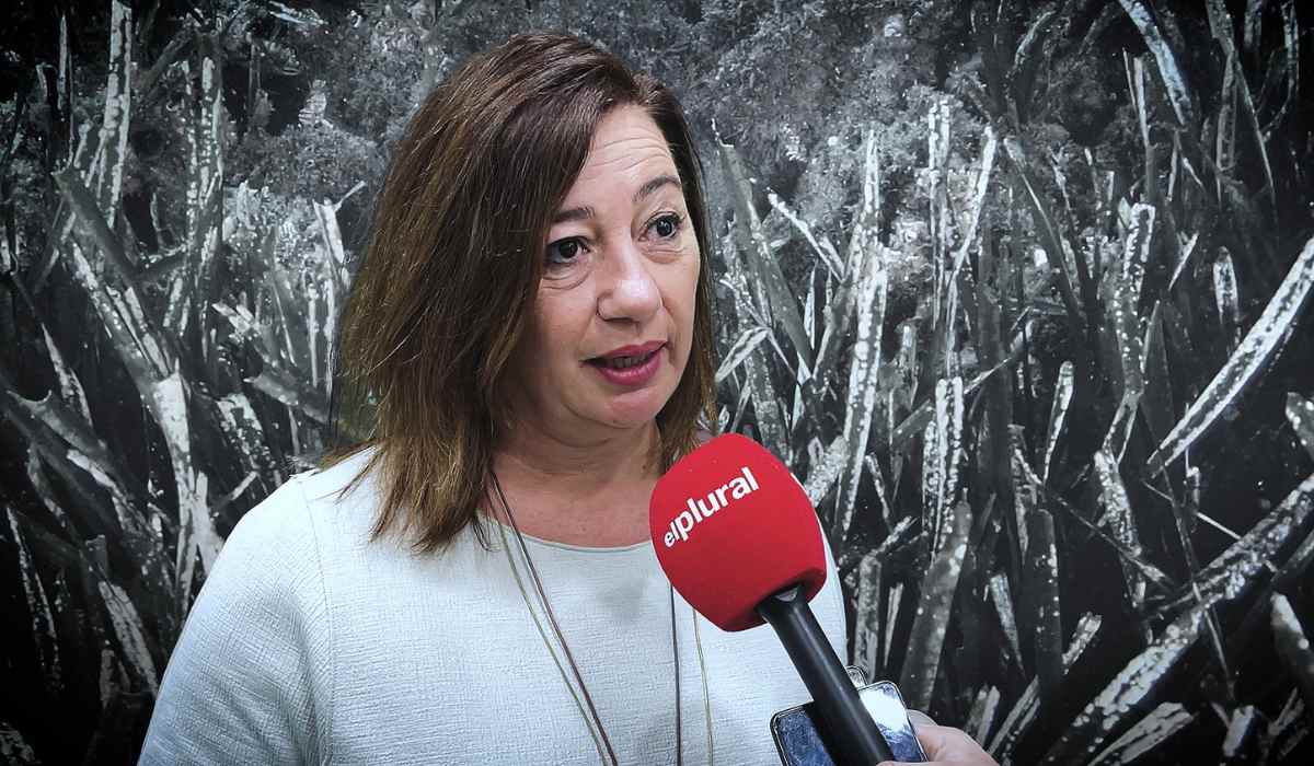 La presidenta del Govern, Francina Armengol, en una entrevista concedida a ELPLURAL.COM