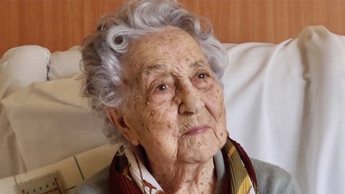María Branyas es la mujer mas longeva del mundo. Twitter. 