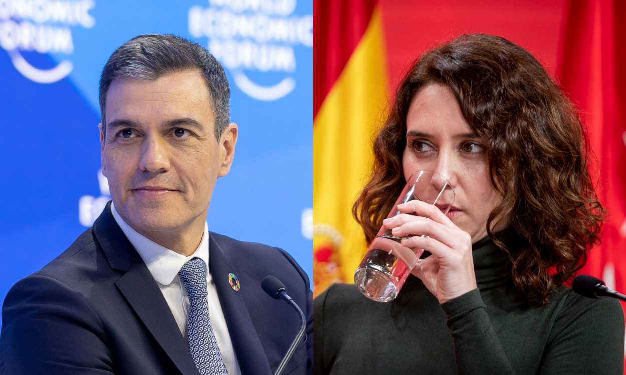 Pedro Sánchez e Isabel Díaz Ayuso. Elaboración propia