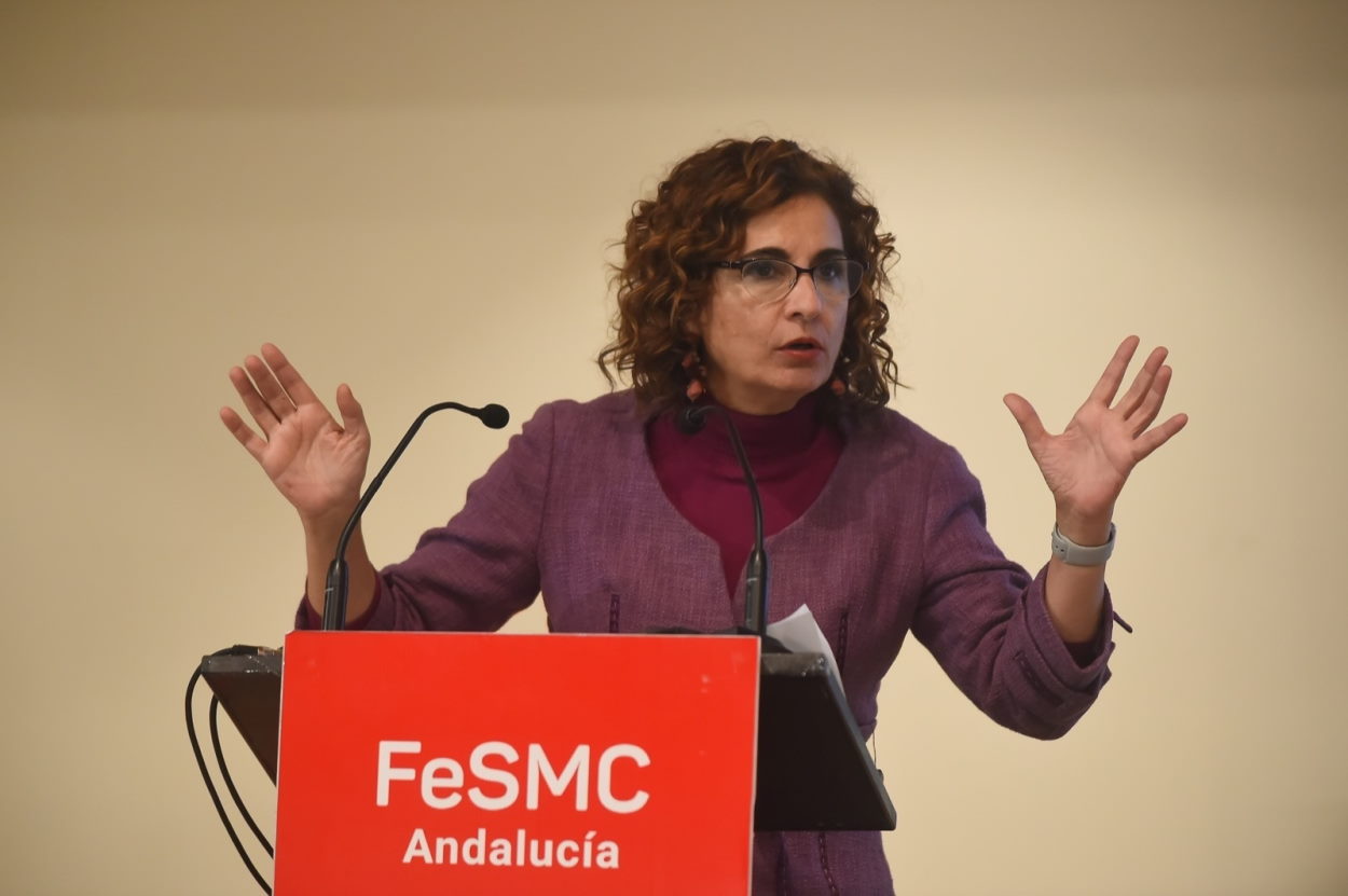 La ministra de Hacienda y Función Pública, María Jesús Montero. EP.