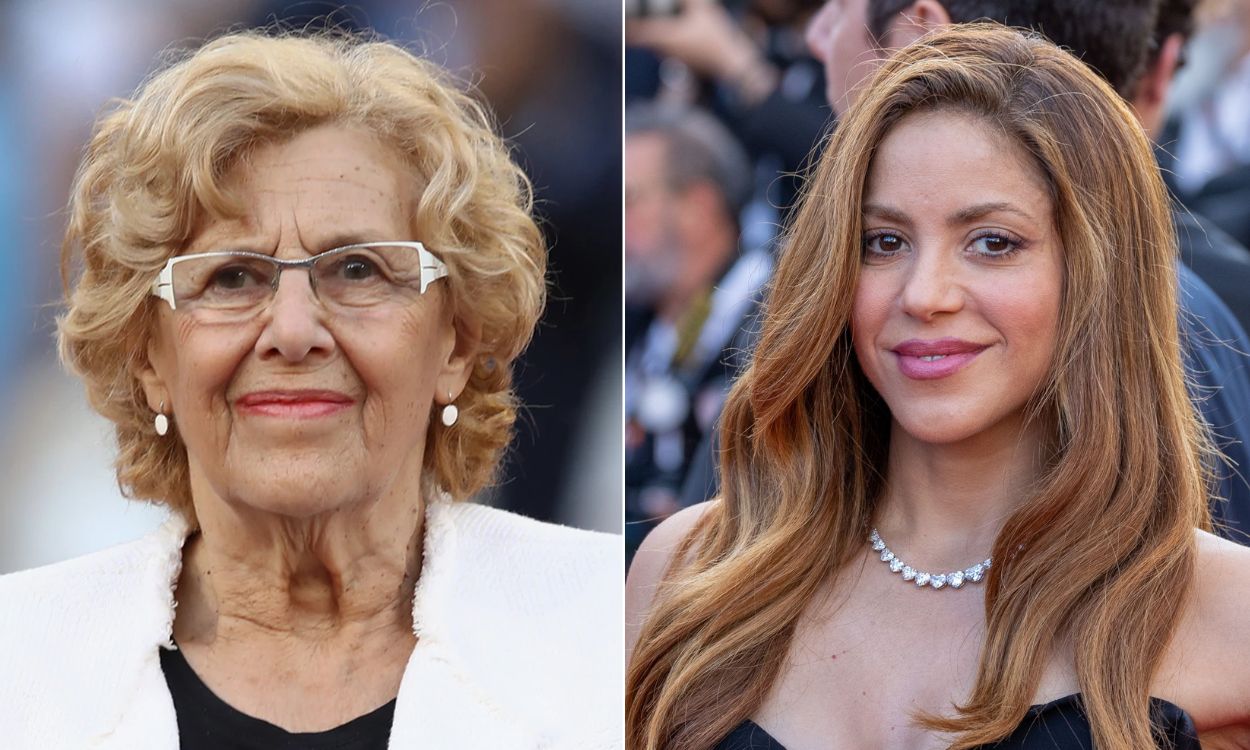 Manuela Carmena y Shakira.