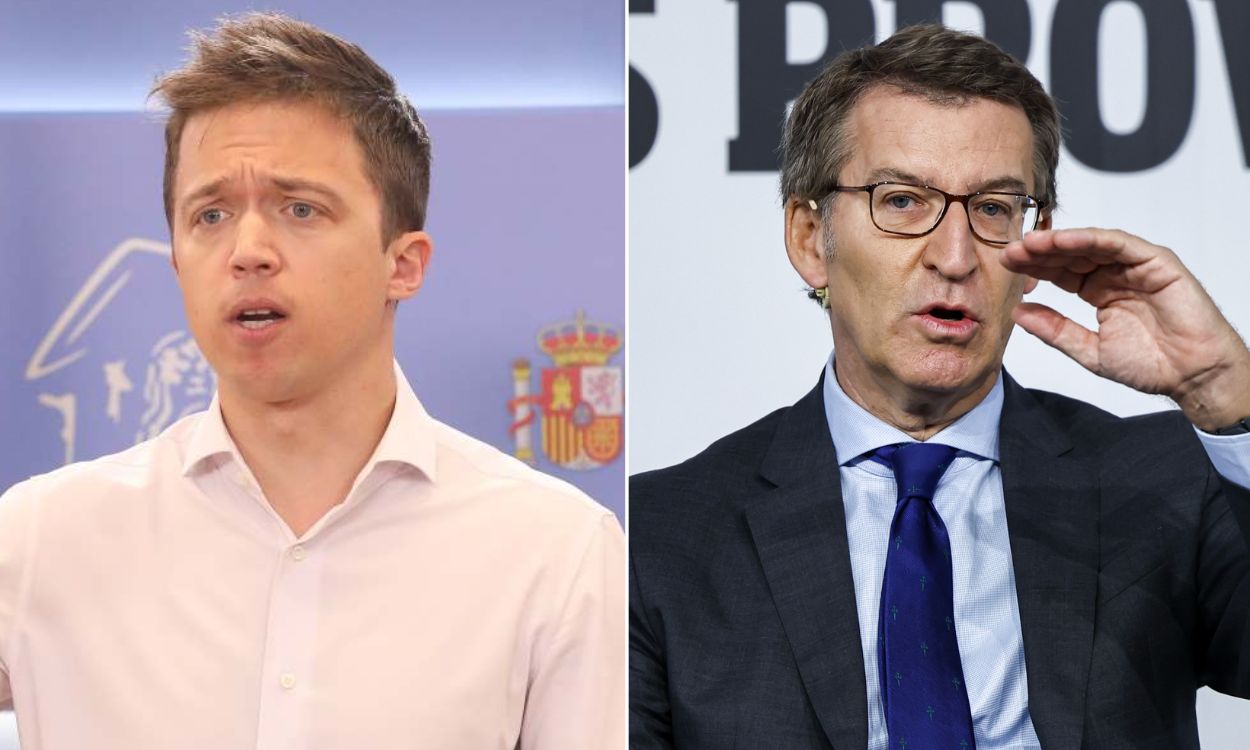 Íñigo Errejón y Alberto Núñez Feijóo.