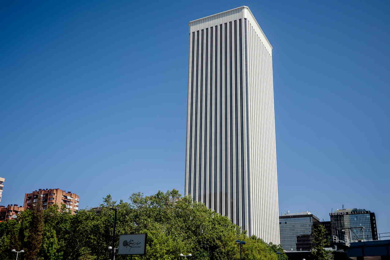 Fachada de la Torre Picasso. Europa Press