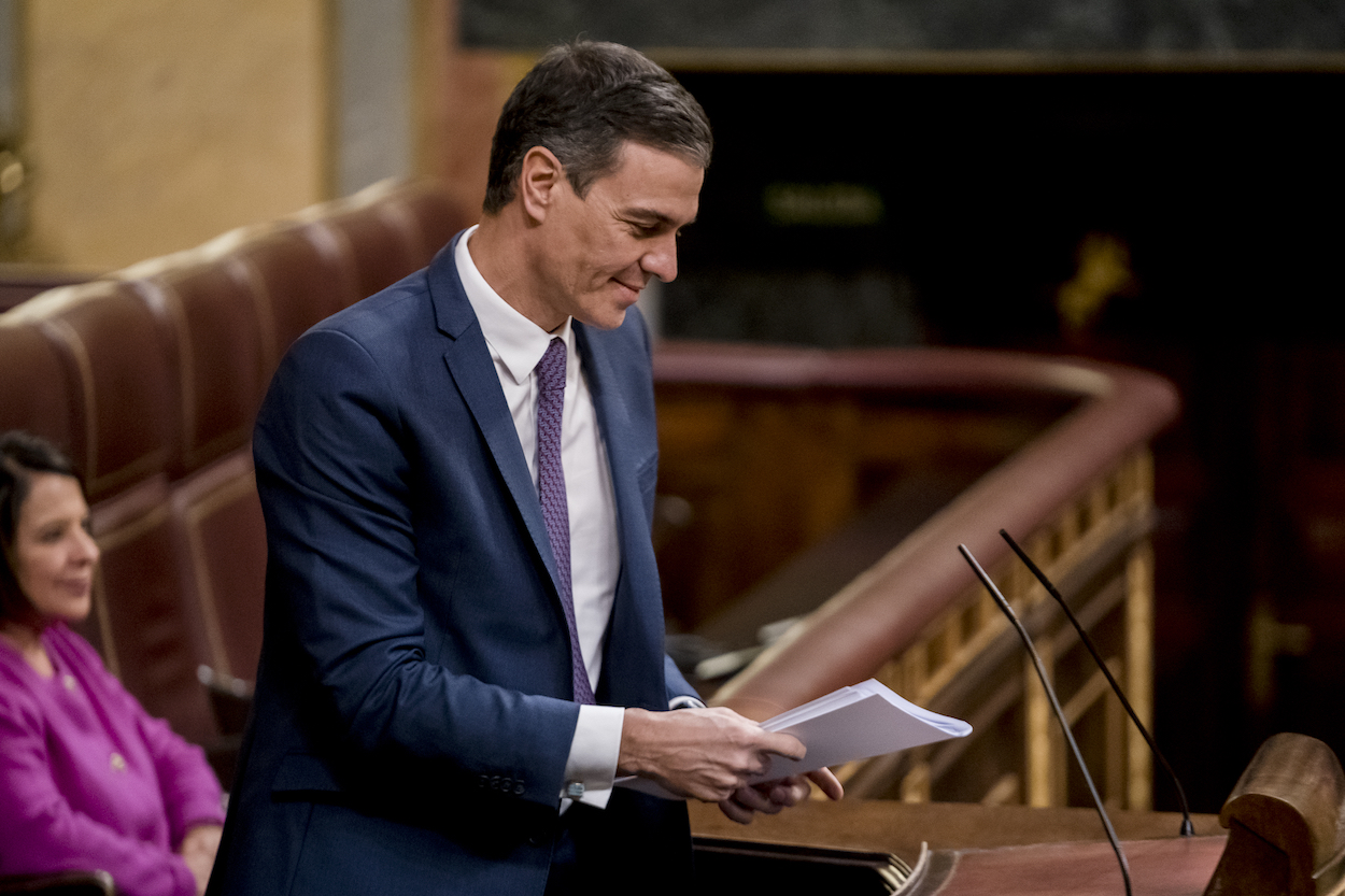 EuropaPress 4944302 presidente gobierno pedro sanchez interviene sesion plenaria congreso