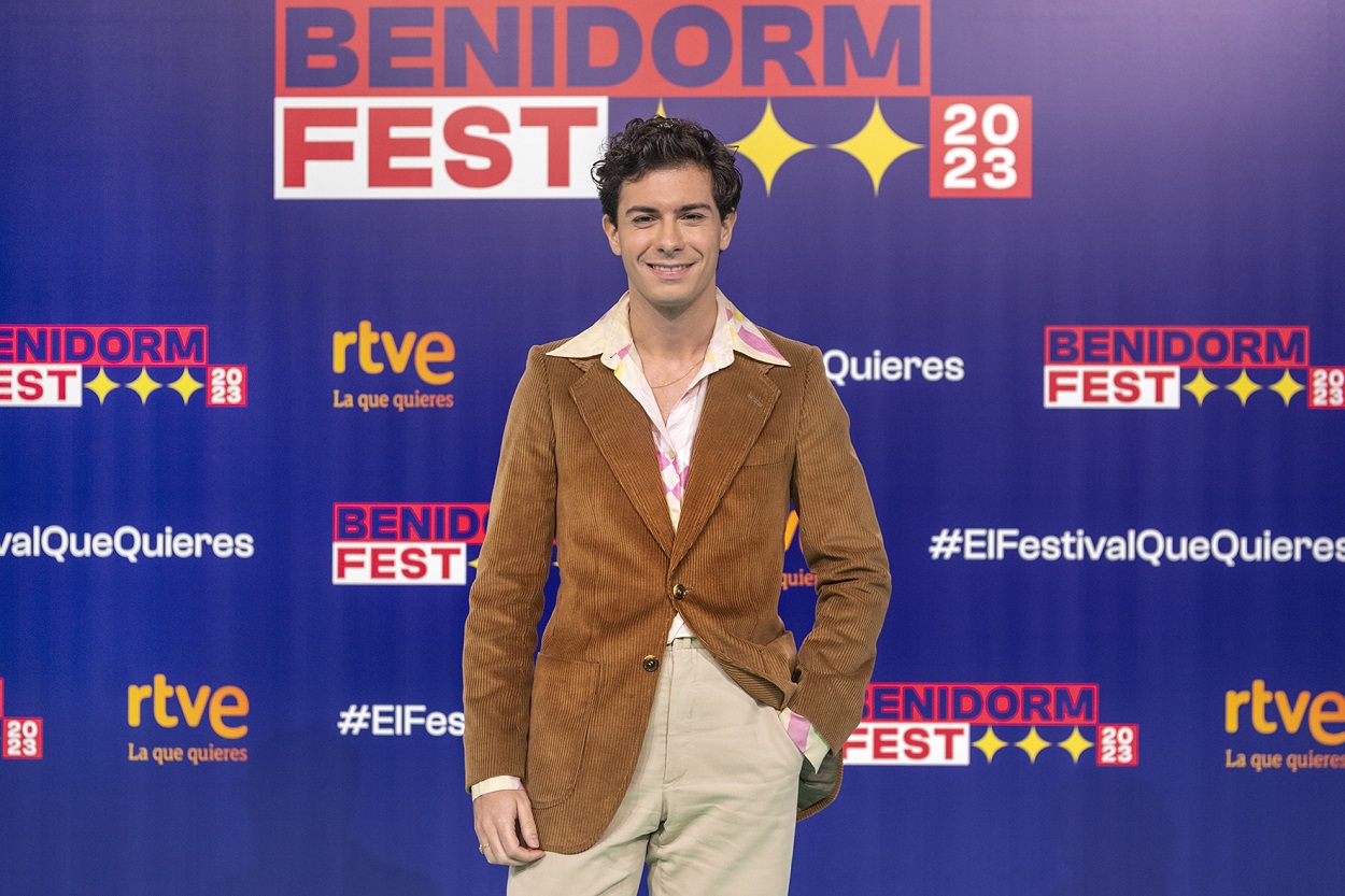El concursante del Benidorm Fest 2023, Alfred García. TVE.