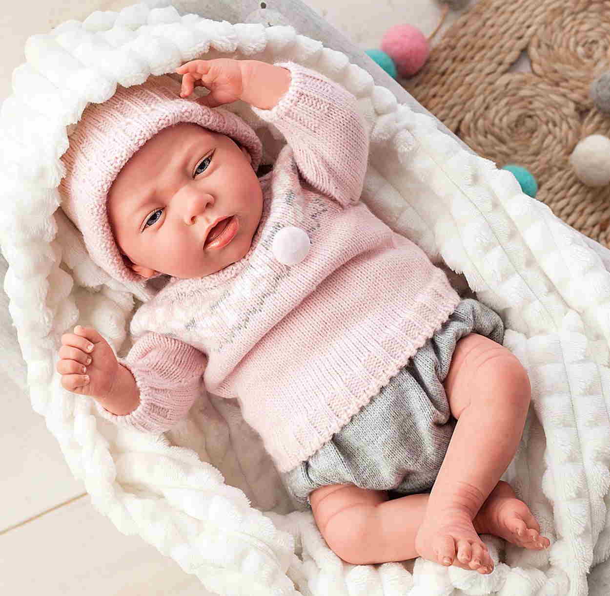 Muñeca de la línea de productos Bebé Reborn de Muñecas Arias. Europa Press