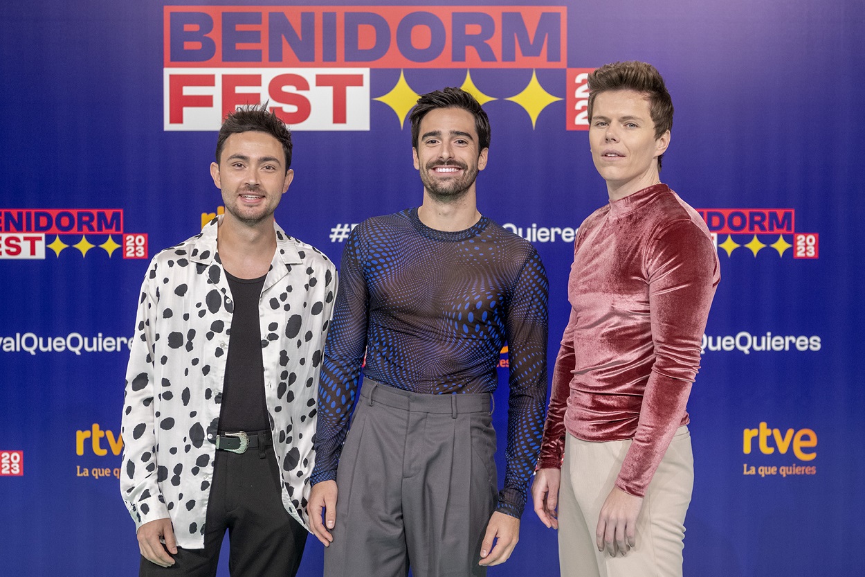 El grupo del Benidorm Fest 2023, Meler. TVE.