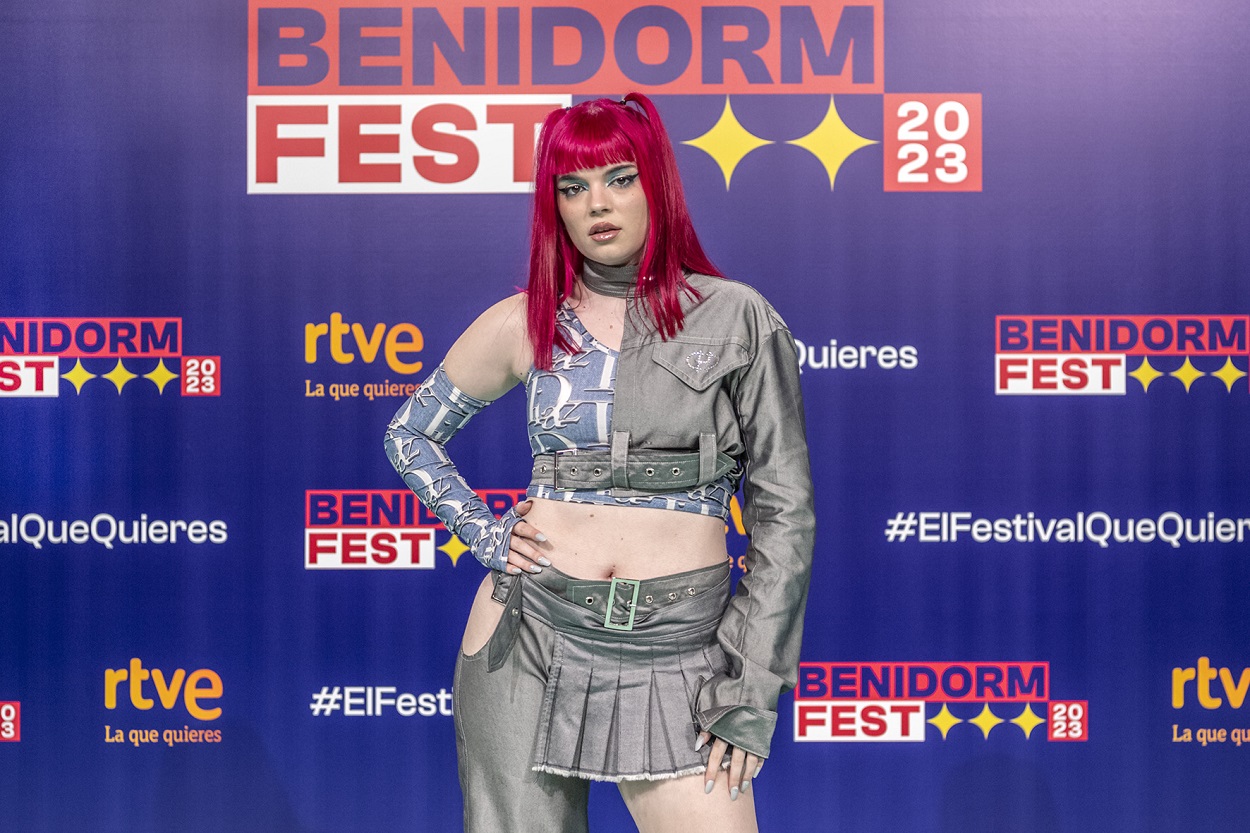 La concursante del Benidorm Fest, Rakky Ripper. TVE.