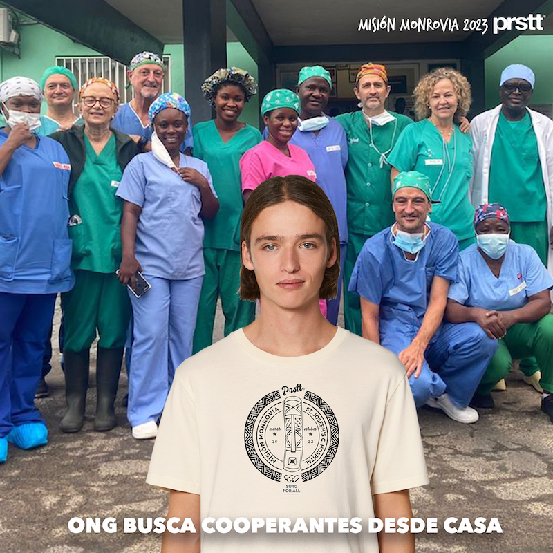 PRSTT busca cooperantes desde casa para la ONG Surg For All