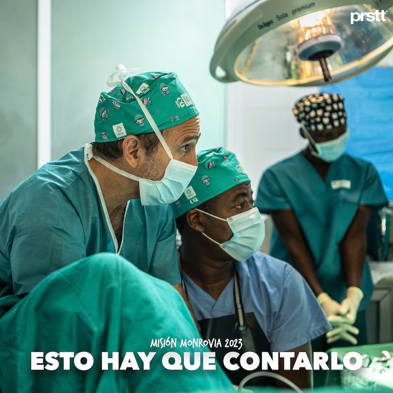 La Misión Monrovia de Prstt tiene como objetivo contar la labor de la ONG Surg For All