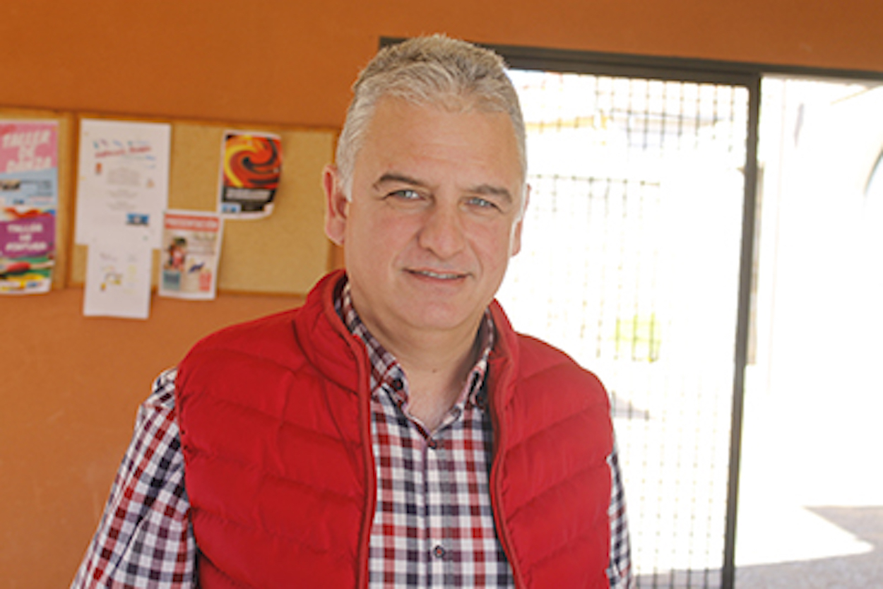 El alcalde de Buitrago del Lozoya, Tomás Fernández. PSOE