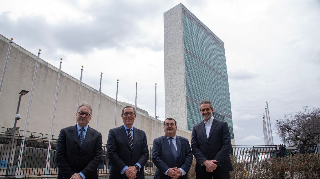 La Fundación "la Caixa" ha presentado su programa CaixaProinfancia ante la ONU