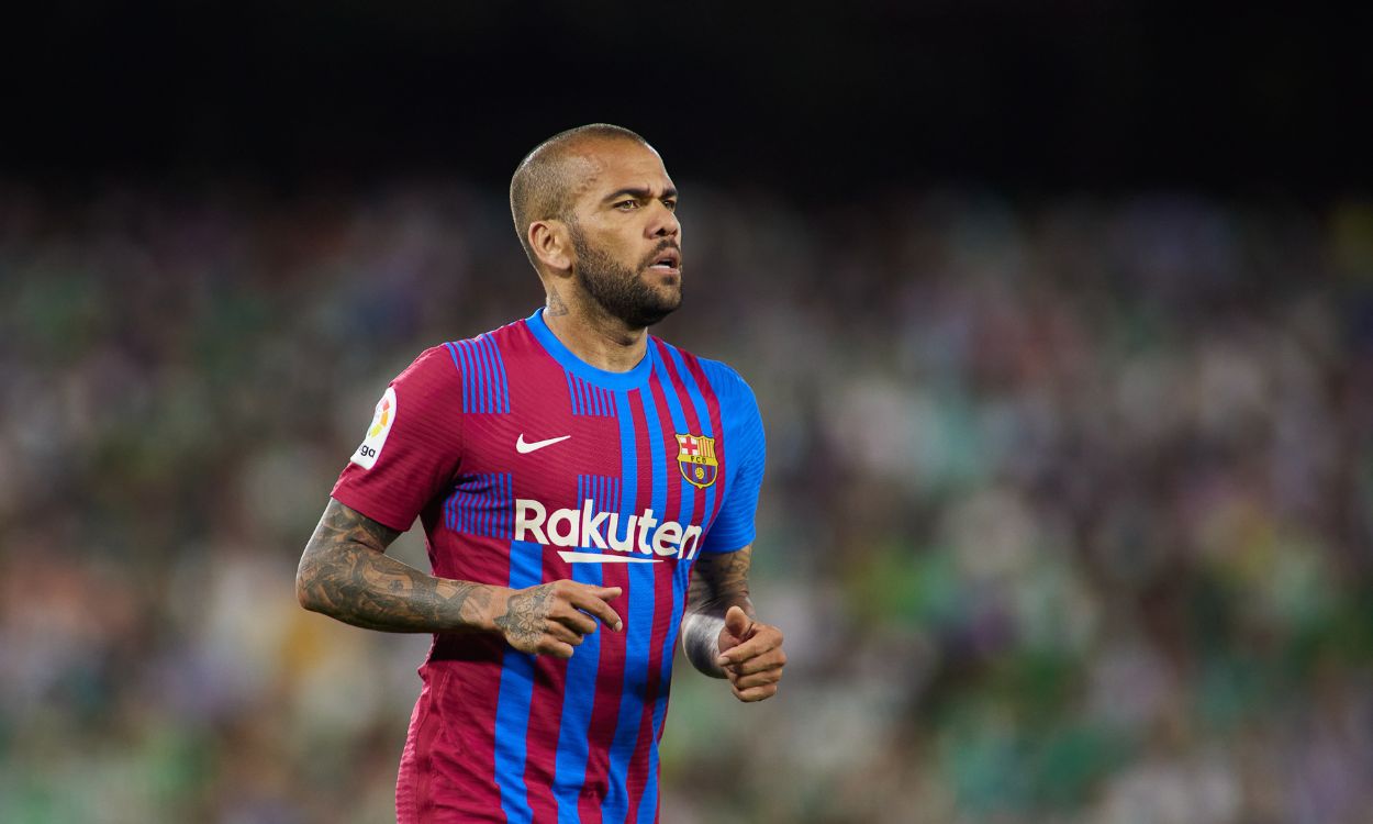 El exfutbolista del Fútbol Club Barcelona Dani Alves