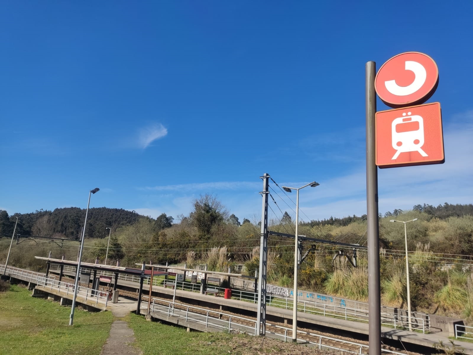 Imagen de recurso de una estación de Cercanías. EP.