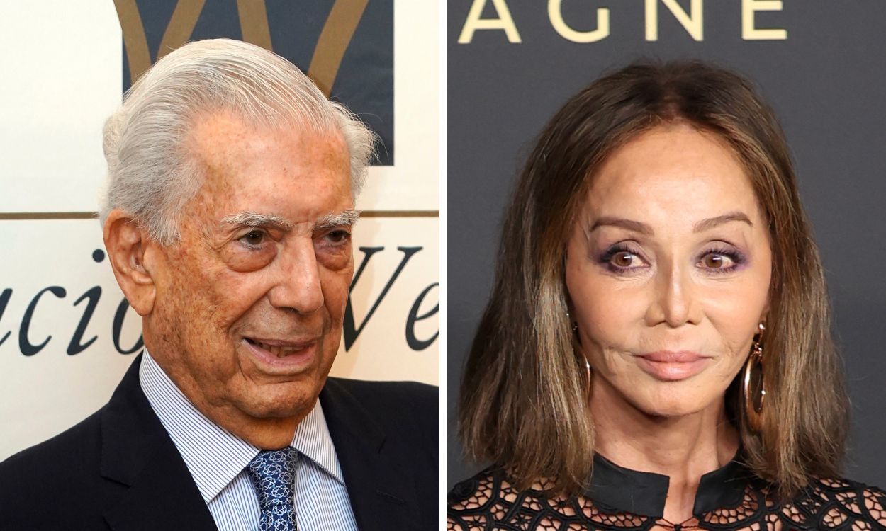 Mario Vargas Llosa e Isabel Preysler