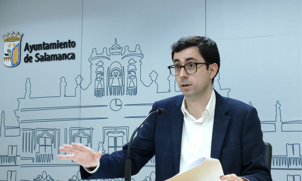 José Luis Mateos, portavoz del PSOE en el Ayuntamiento de Salamanca