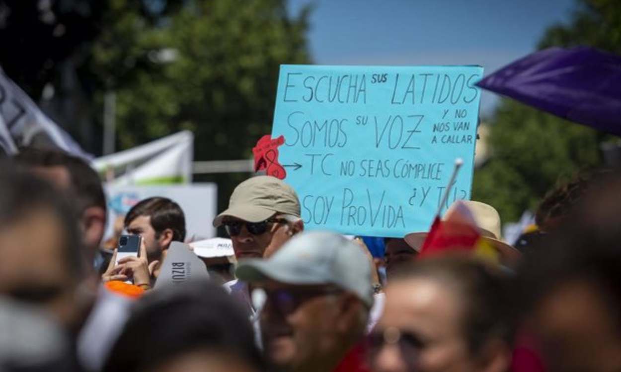 Manifestantes provida. EP