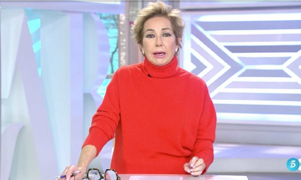 La presentadora Ana Rosa Quintana. Telecinco